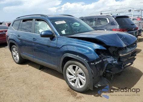 2021 Volkswagen Atlas Se из США, поврежденный, VIN 1V2HR2CA6MC574517